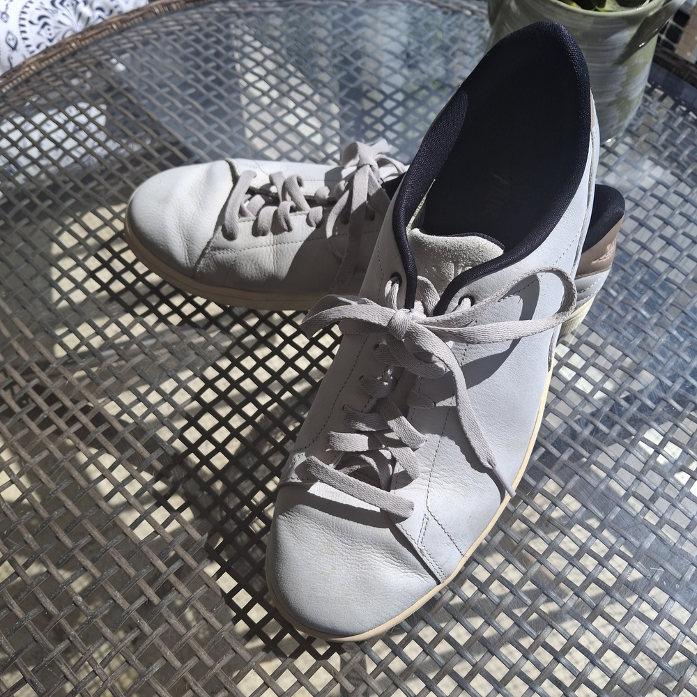 Jordan Gray and Black Sneakers